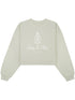 Vendome cropped cotton sweatshirt