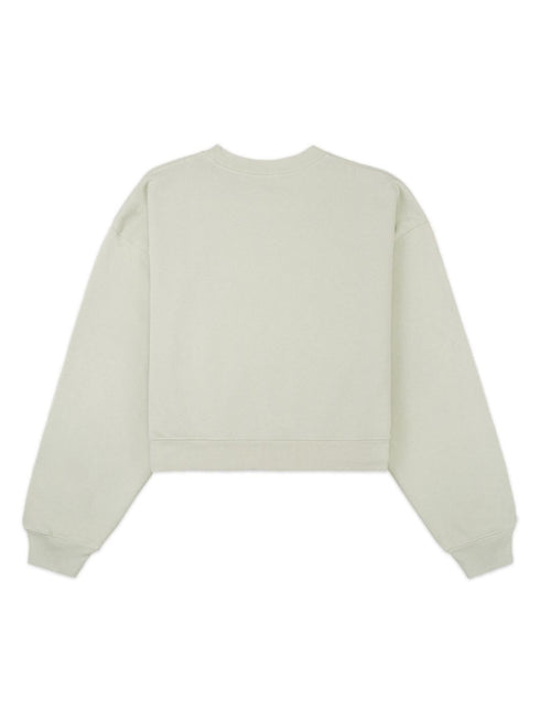 Vendome cropped cotton sweatshirt