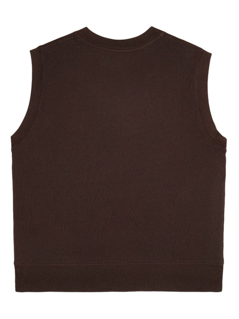 Syracuse embroidered cotton vest