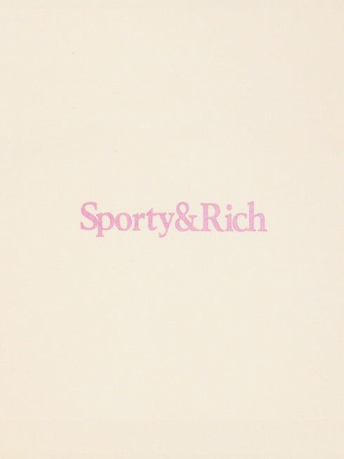 Serif logo-print track pants