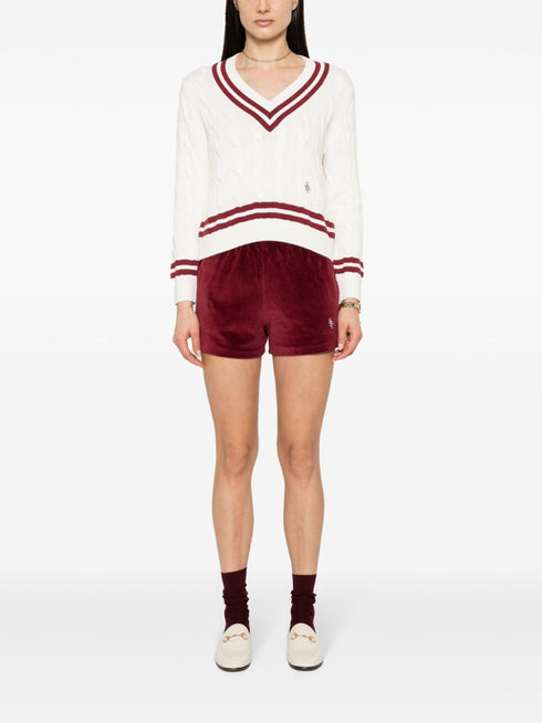 SRC cable-knit jumper