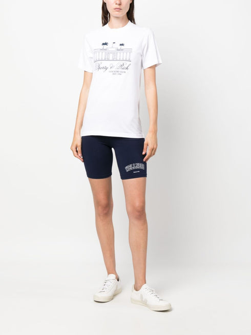 logo-print cotton T-shirt