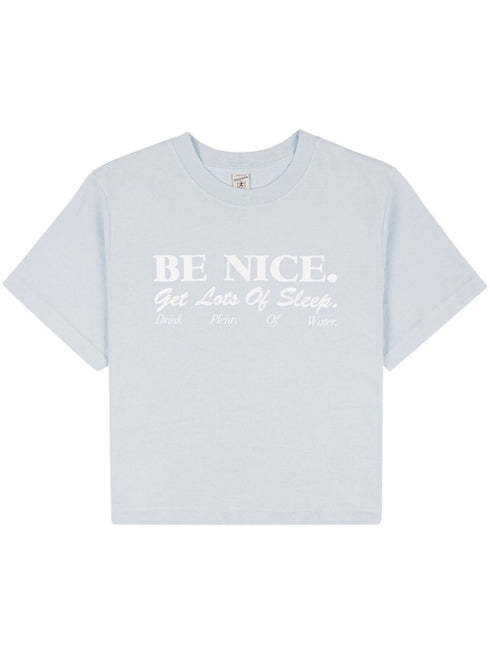 Be Nice cropped cotton T-shirt