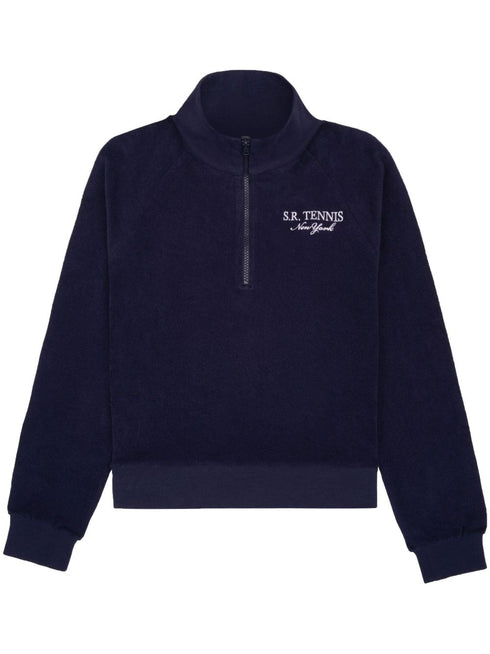 Tennis half-zip sweatshirt