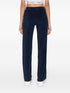 logo-embroidered terry-cloth trousers