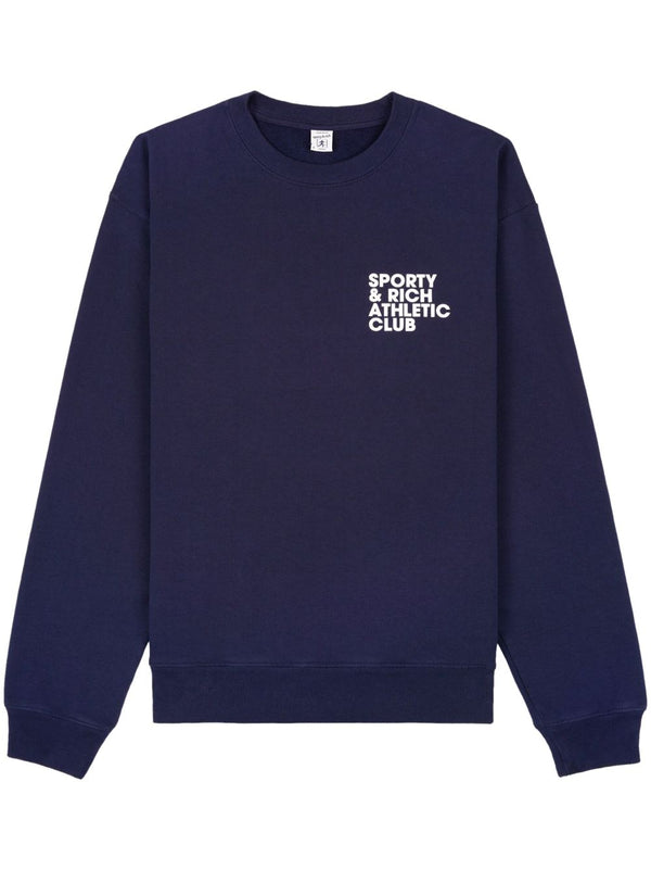 logo-print cotton sweatshirt