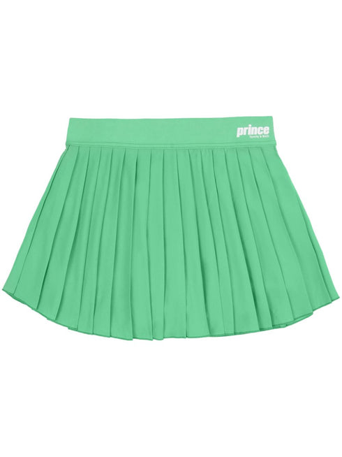 Sporty & Rich Prince Sporty Pleated Miniskirt