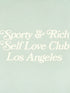 Self Love Club cotton sweatshirt