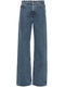 high-rise wide-leg jeans