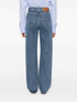 high-rise wide-leg jeans
