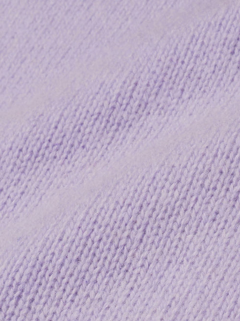 embroidered-logo cashmere jumper