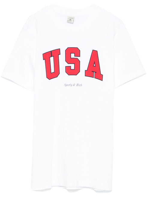 USA-print T-shirt