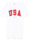 USA-print T-shirt