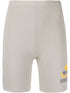 logo-print stretch shorts