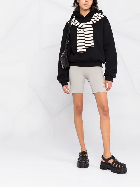 logo-print stretch shorts