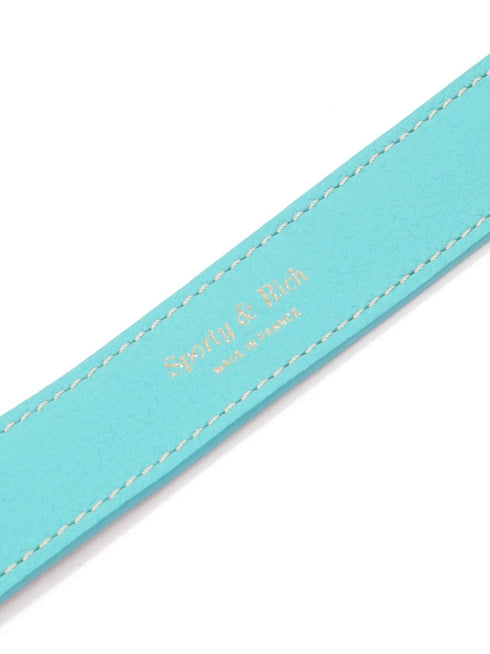 obroża dla psa ze skóry z podwójną klamrą