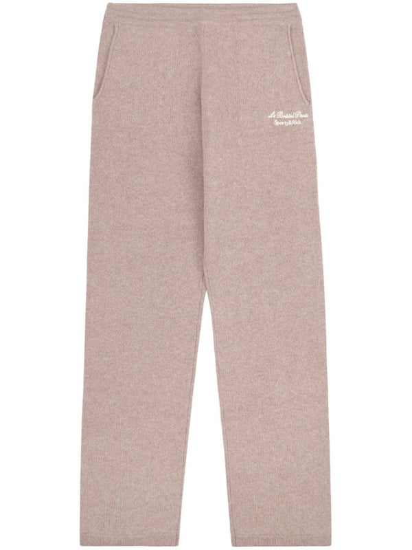 Faubourg cashmere track pants