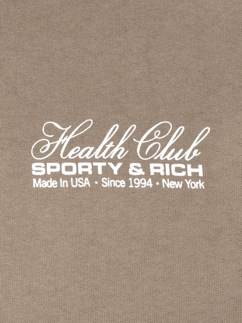 logo-print cotton shorts