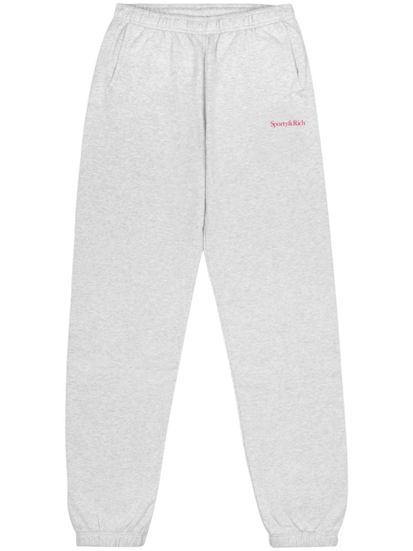 logo-print track pants