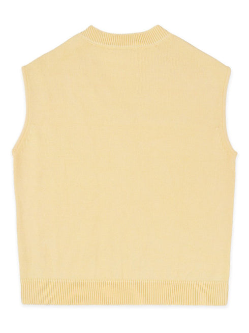 SRC cable-knit vest