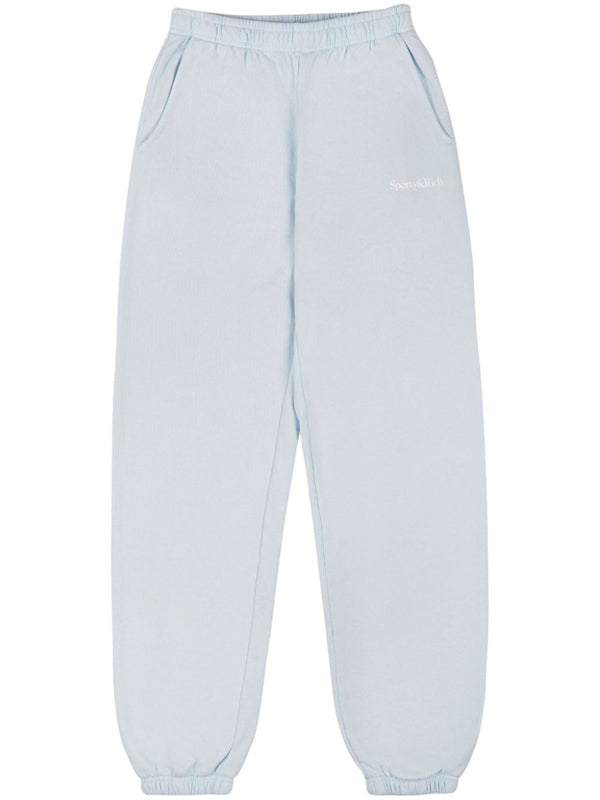 logo-print track pants