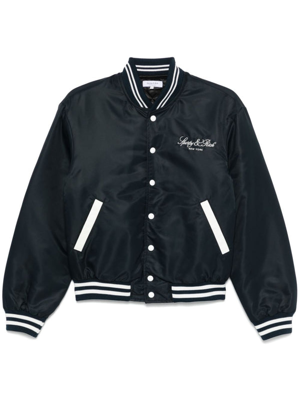 Wellness Boucle Varsity jacket