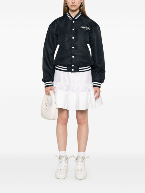 Wellness Boucle Varsity jacket