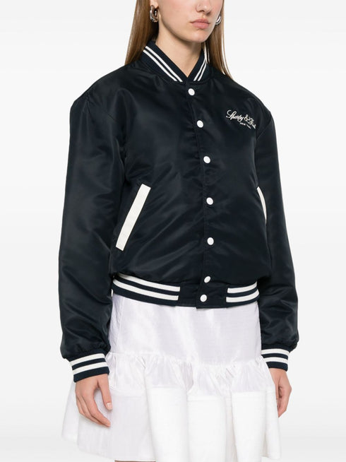 Wellness Boucle Varsity jacket