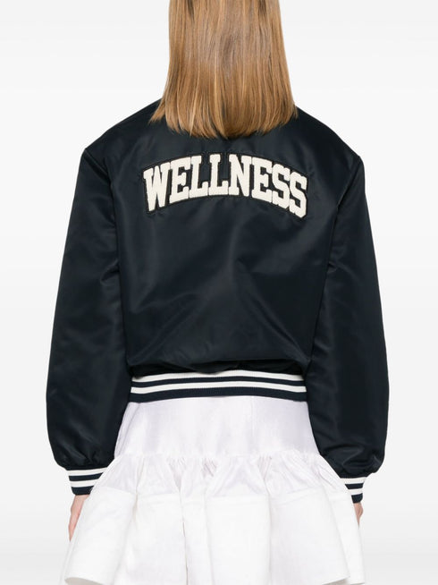Wellness Boucle Varsity jacket