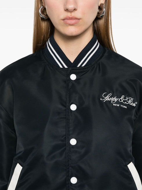 Wellness Boucle Varsity jacket