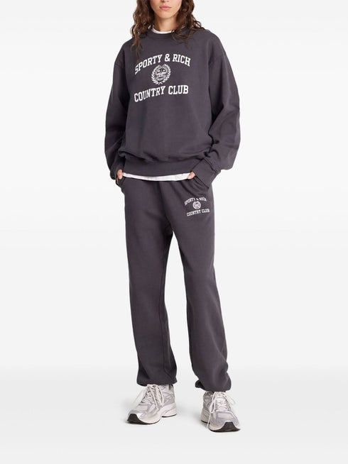 logo-embroidered track pants