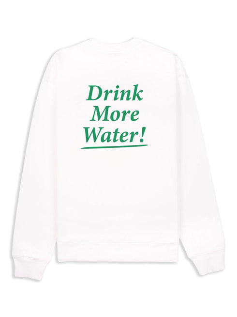 Drink More Water cotton sweatshirt