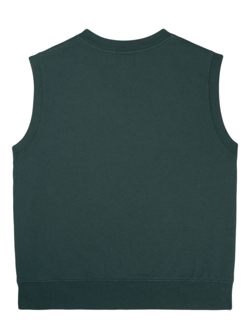 Serif Logo cotton vest