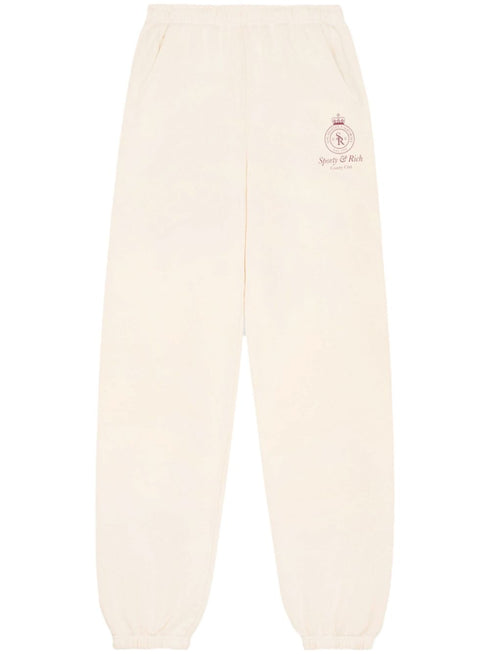 Crown cotton trackpant