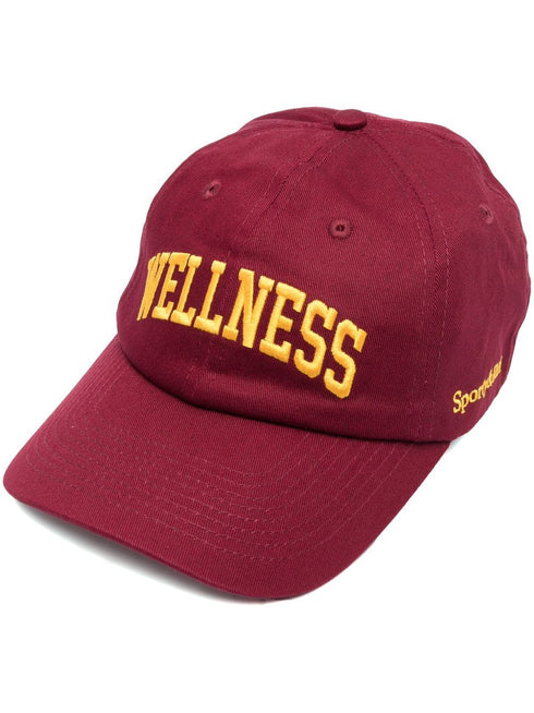 Wellness logo-embroidered baseball cap