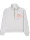 logo-print zip-up jumper
