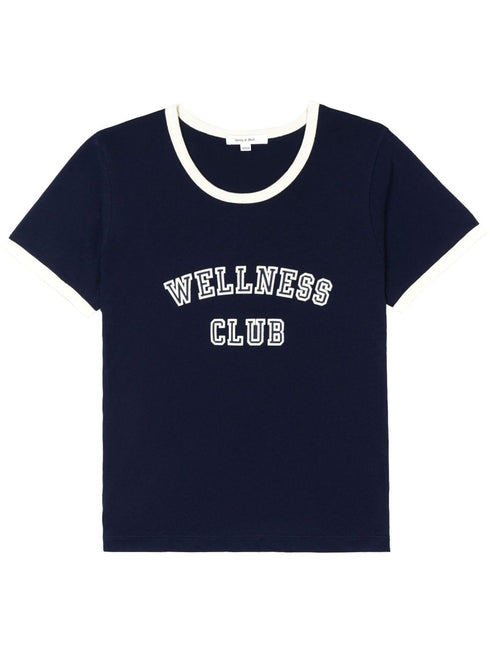 Wellness Club motif-print T-shirt