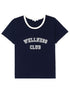 Wellness Club motif-print T-shirt