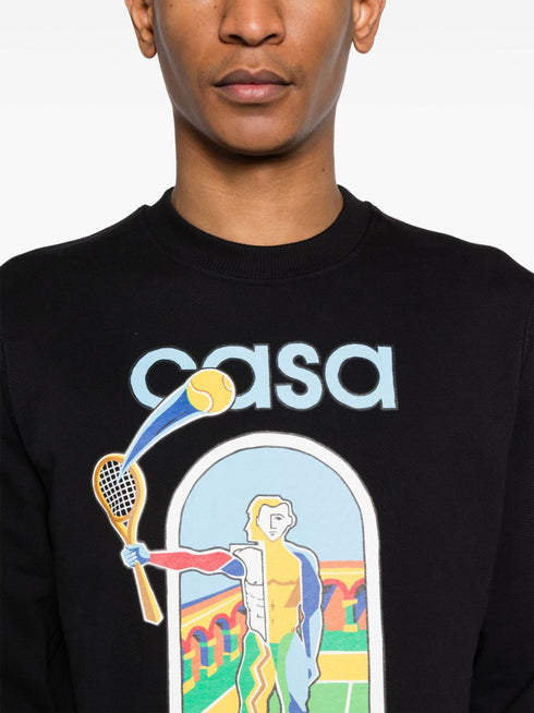 Le Jeu organic-cotton sweatshirt