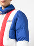 colour-block puffer jacket