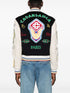 chenille-patchwork bomber jacket