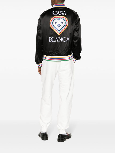 Souvenir logo-patch bomber jacket