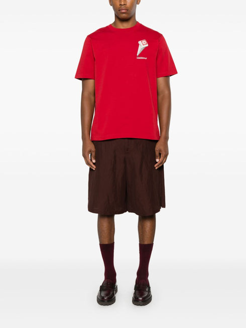 Koszulka z nadrukiem Leaning Column