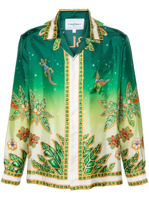 Joyaux D'Afrique silk shirt