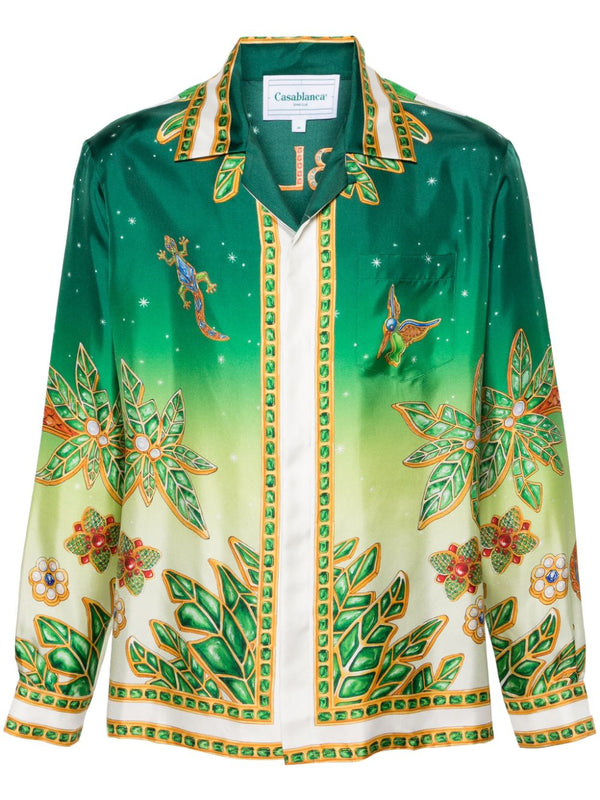 Joyaux D'Afrique silk shirt