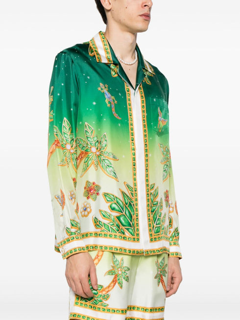 Joyaux D'Afrique silk shirt