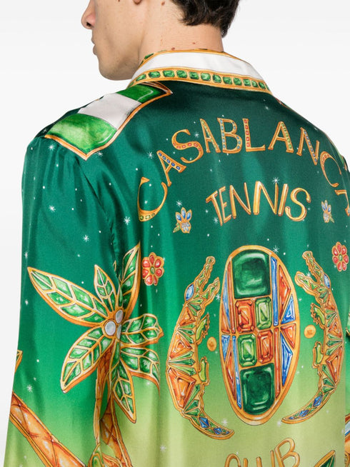 Joyaux D'Afrique silk shirt