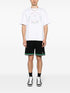 Crayon Tennis-print T-shirt