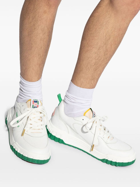 Court leather sneakers