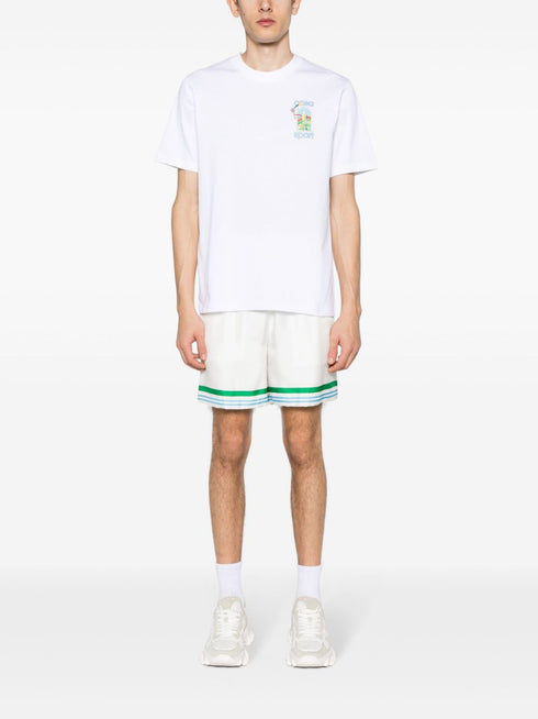 Koszulka bawełniana z nadrukiem Le Jeu